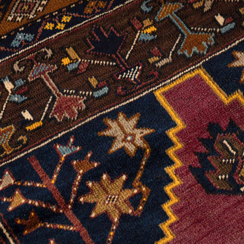 Vintage Turkish Hand-Knotted Rug - 3' 6" x 6' 3" (42" x 75") - K0079422