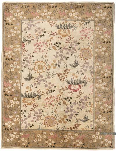 Alfombra Turca Anudada A Mano - 152 cm x 198 cm