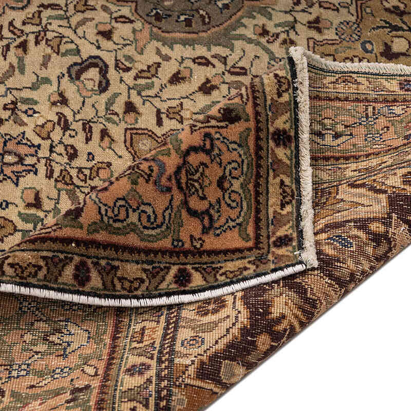 Vintage Turkish Hand-Knotted Rug - 6' 4" x 9' 6" (76" x 114") - K0079433