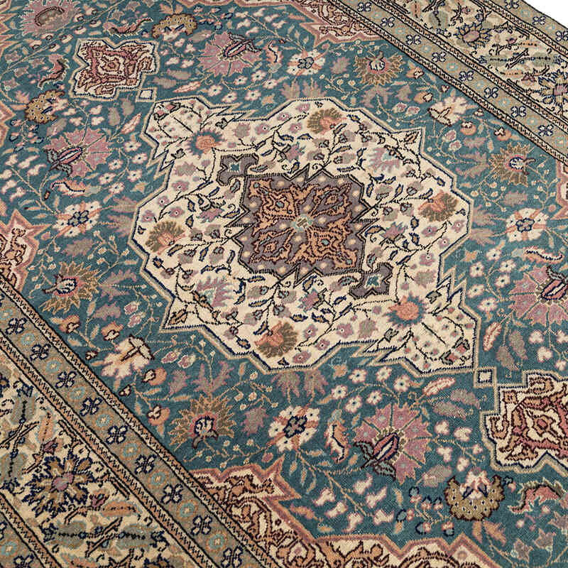 Alfombra Vintage Turca Anudada a Mano - 144 cm x 212 cm - K0079434