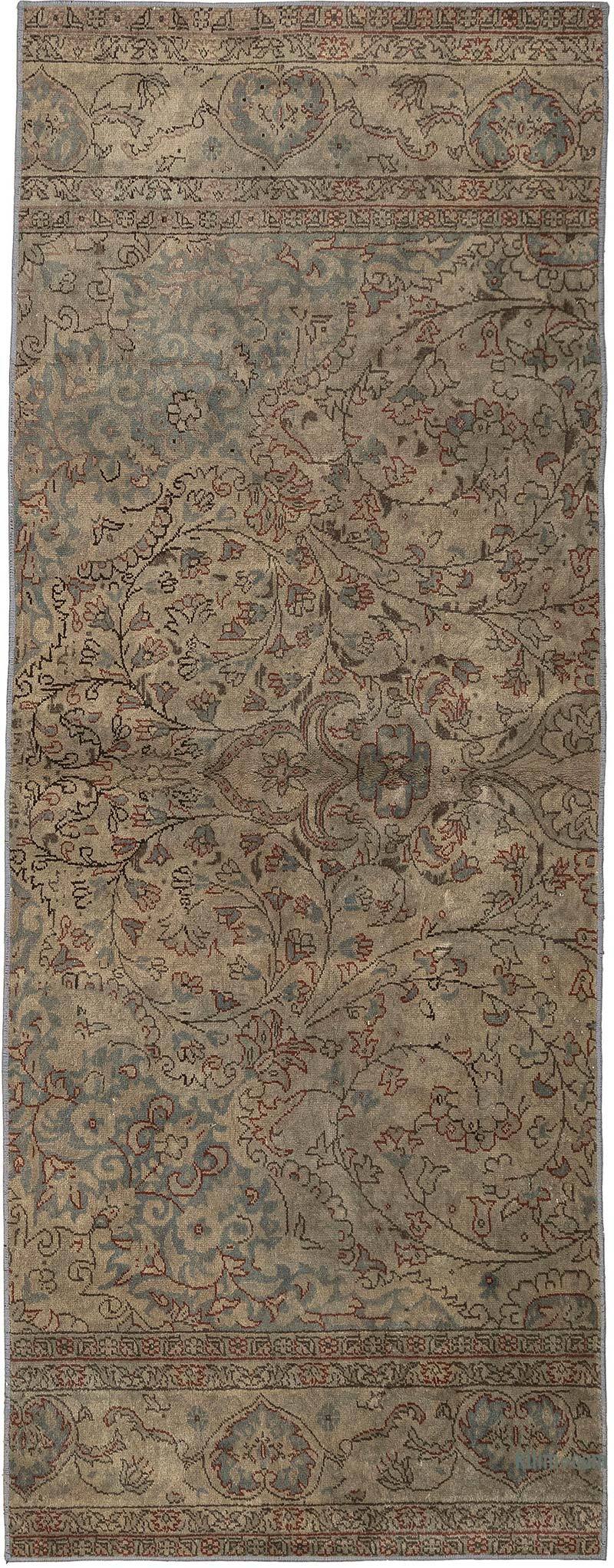 Alfombra Vintage Turca Anudada a Mano - 75 cm x 196 cm - K0079435