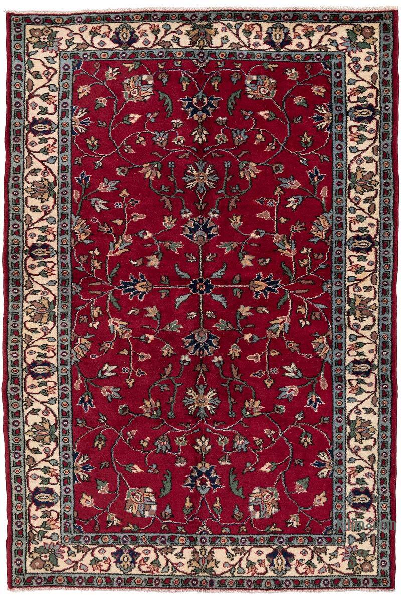 Alfombra Vintage Turca Anudada a Mano - 163 cm x 240 cm - K0079436