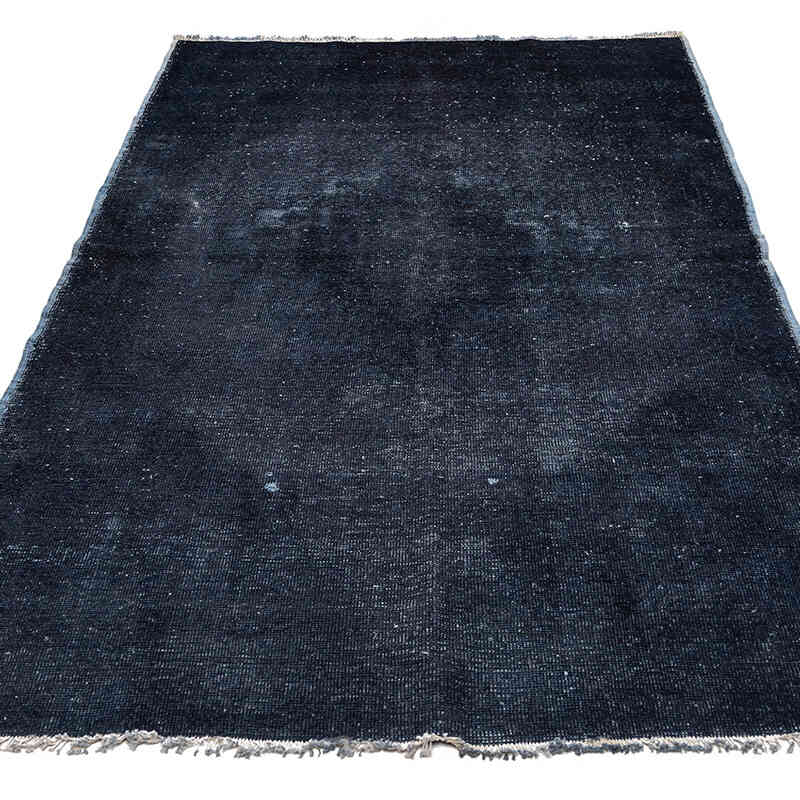 Alfombra Turca Vintage Sobre-teñida - 134 cm x 238 cm - K0079437
