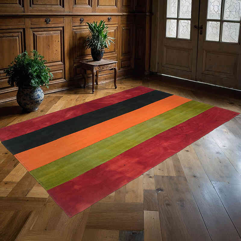 Vintage Malatya 'Perde' - 5' 2" x 8' 6" (62" x 102") - K0079440