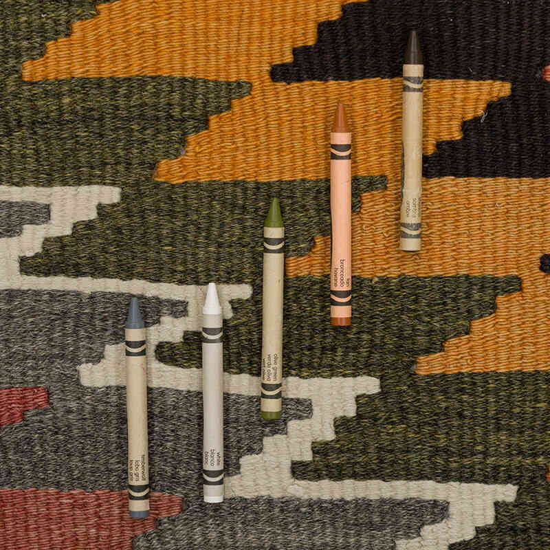 Alfombra Konya Kilim Vintage - 183 cm x 291 cm - K0079444