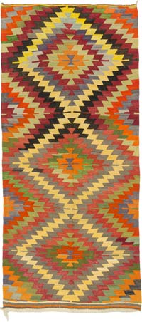Denizli Kilimi - 144 cm x 328 cm