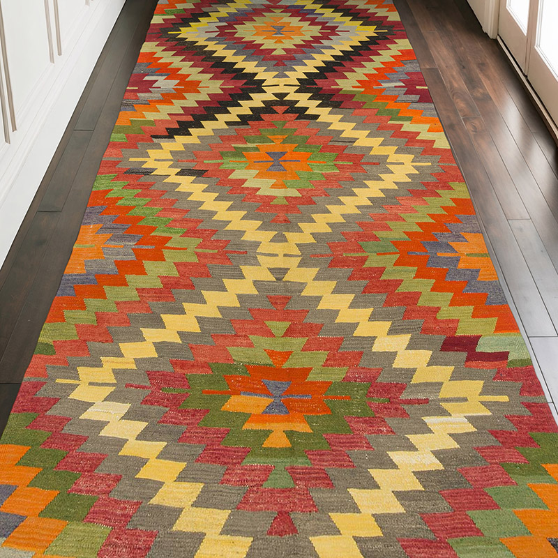 Denizli Kilimi - 144 cm x 328 cm - K0079446