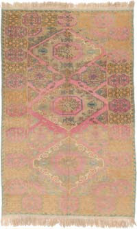 Vintage Caucasian Soumak Rug - 6' 8" x 10' 6" (80" x 126")
