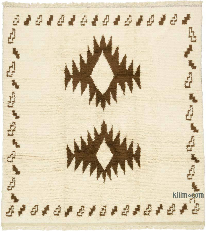 New Turkish Tulu Rug - 9' 7" x 10' 7" (115" x 127") - K0079459