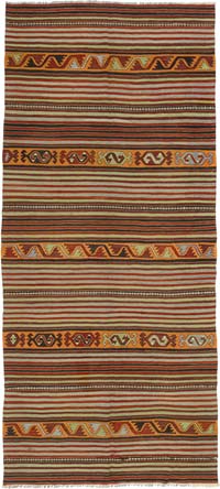 Alfombra Konya Kilim Vintage - 164 cm x 366 cm