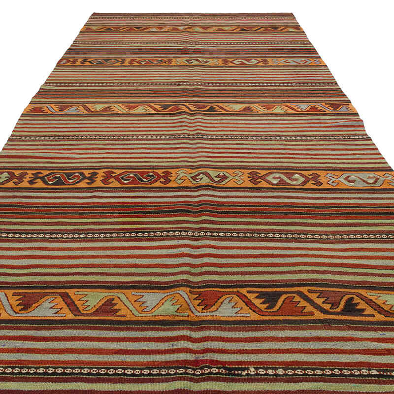 Alfombra Konya Kilim Vintage - 164 cm x 366 cm - K0079461