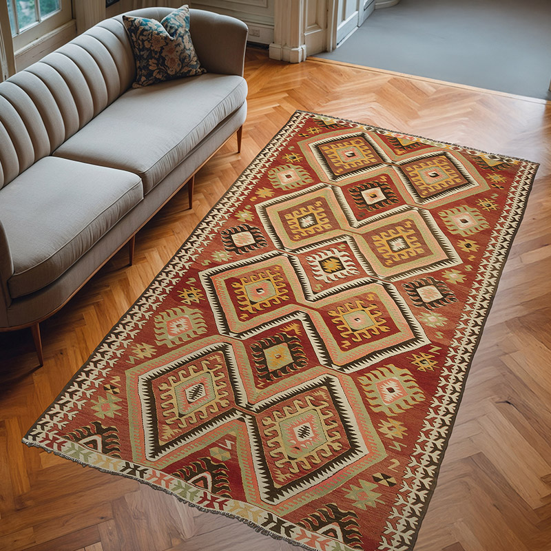 Alfombra Vintage Mut Kilim - 179 cm x 302 cm - K0079462