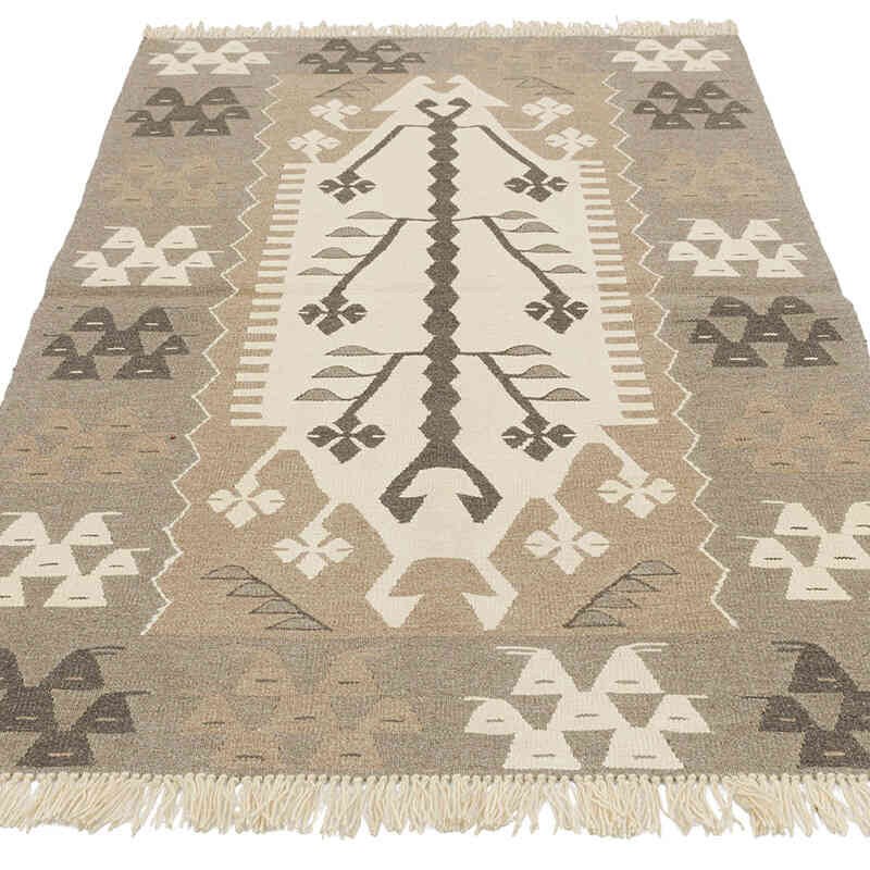 Yeni Kök Boya El Dokuma Kilim - 112 cm x 170 cm - K0079465