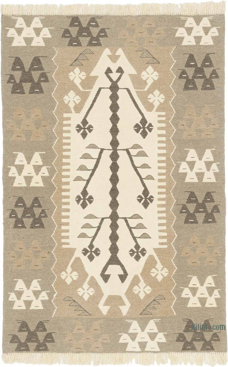 Yeni Kök Boya El Dokuma Kilim - 112 cm x 170 cm - K0079465