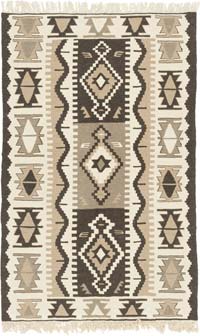 Yeni Kök Boya El Dokuma Kilim - 113 cm x 172 cm