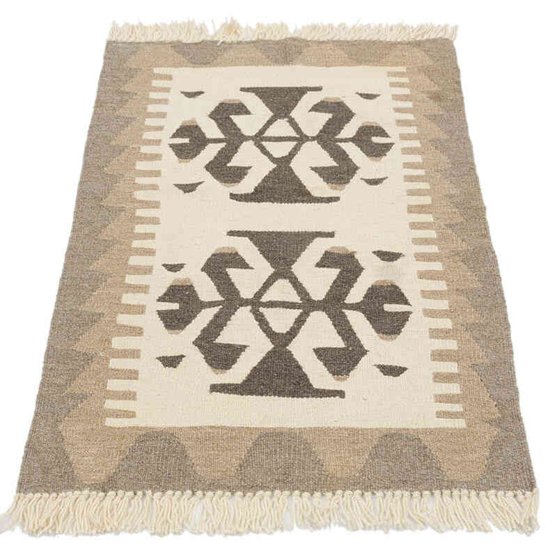 New Handwoven Turkish Kilim Rug - 1' 11" x 2' 11" (23" x 35") - K0079472