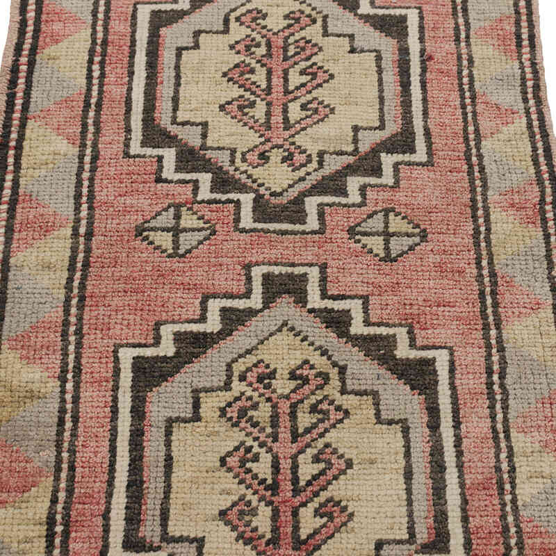 Alfombra Vintage Turca Anudada a Mano - 50 cm x 94 cm - K0079478