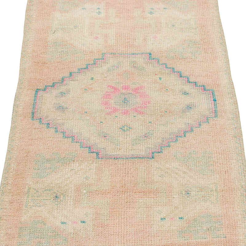 Vintage Turkish Hand-Knotted Rug - 1' 6" x 2' 10" (18" x 34") - K0079493