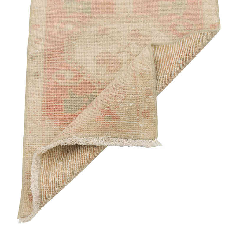 El Dokuma Vintage Halı - 48 cm x 81 cm - K0079496