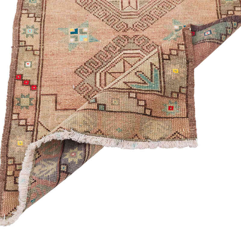 Vintage Turkish Hand-Knotted Rug - 1' 10" x 2' 11" (22" x 35") - K0079499