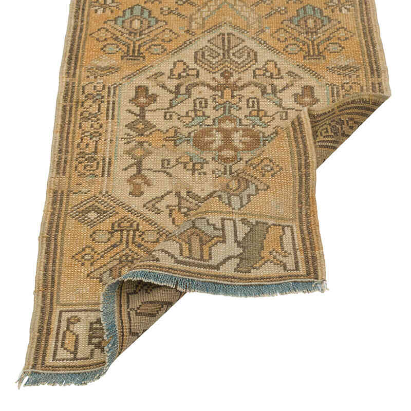 Alfombra Vintage Turca Anudada a Mano - 50 cm x 82 cm - K0079506