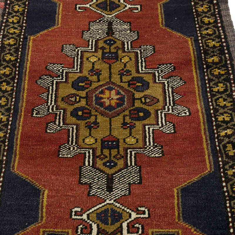 Vintage Turkish Hand-Knotted Rug - 1' 11" x 3' 2" (23" x 38") - K0079512