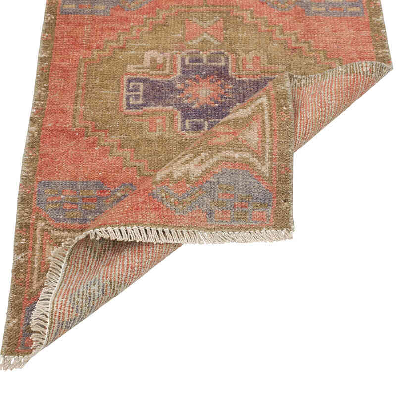 Vintage Turkish Hand-Knotted Rug - 1' 8" x 2' 7" (20" x 31") - K0079524