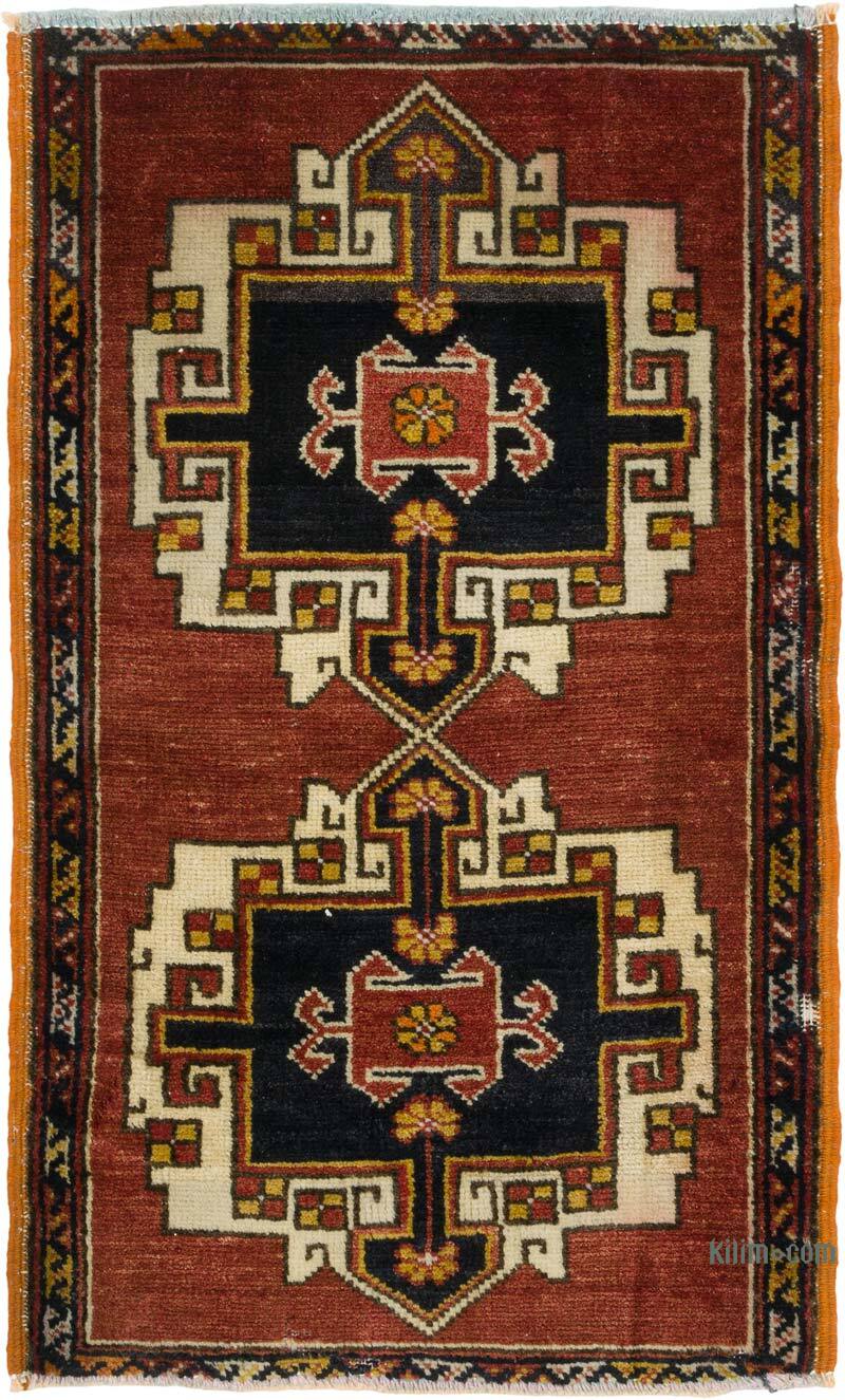 Alfombra Vintage Turca Anudada a Mano - 50 cm x 83 cm - K0079527