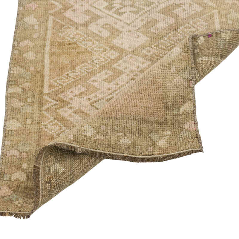 El Dokuma Vintage Halı - 53 cm x 87 cm - K0079542
