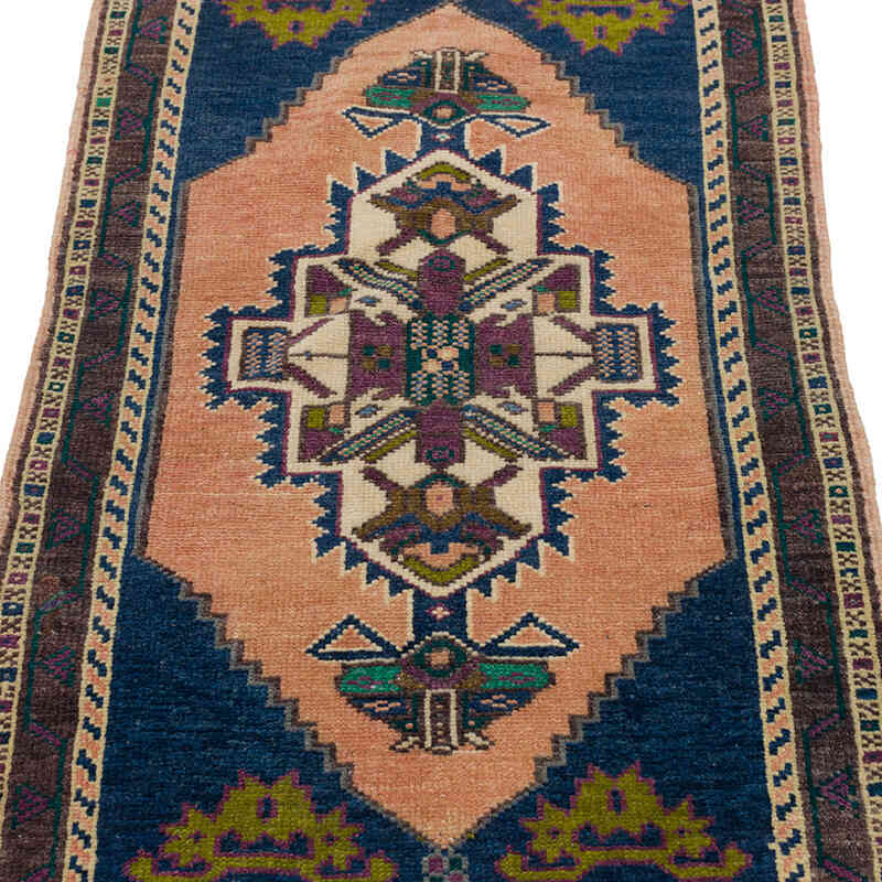 Vintage Turkish Hand-Knotted Rug - 1' 10" x 2' 11" (22" x 35") - K0079545