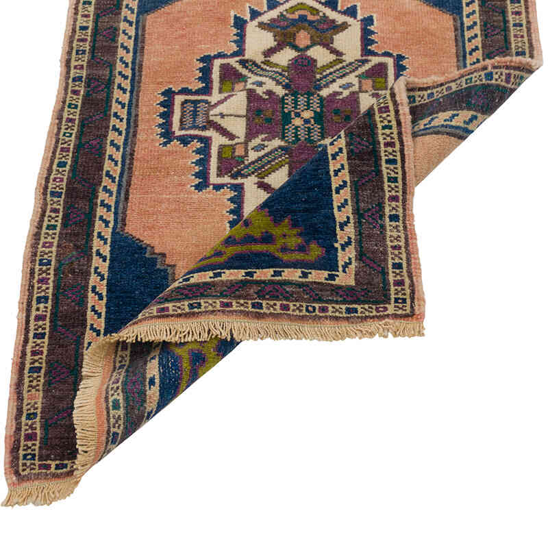 Vintage Turkish Hand-Knotted Rug - 1' 10" x 2' 11" (22" x 35") - K0079545