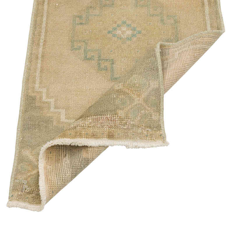 El Dokuma Vintage Halı - 50 cm x 123 cm - K0079569