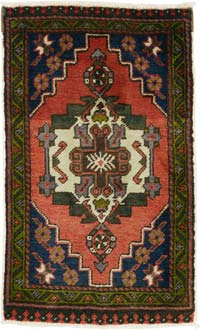 El Dokuma Vintage Halı - 57 cm x 94 cm