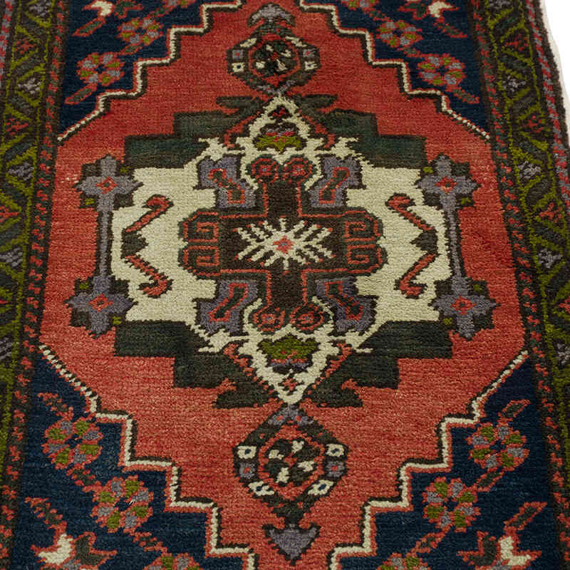 Vintage Turkish Hand-Knotted Rug - 1' 10" x 3' 1" (22" x 37") - K0079570