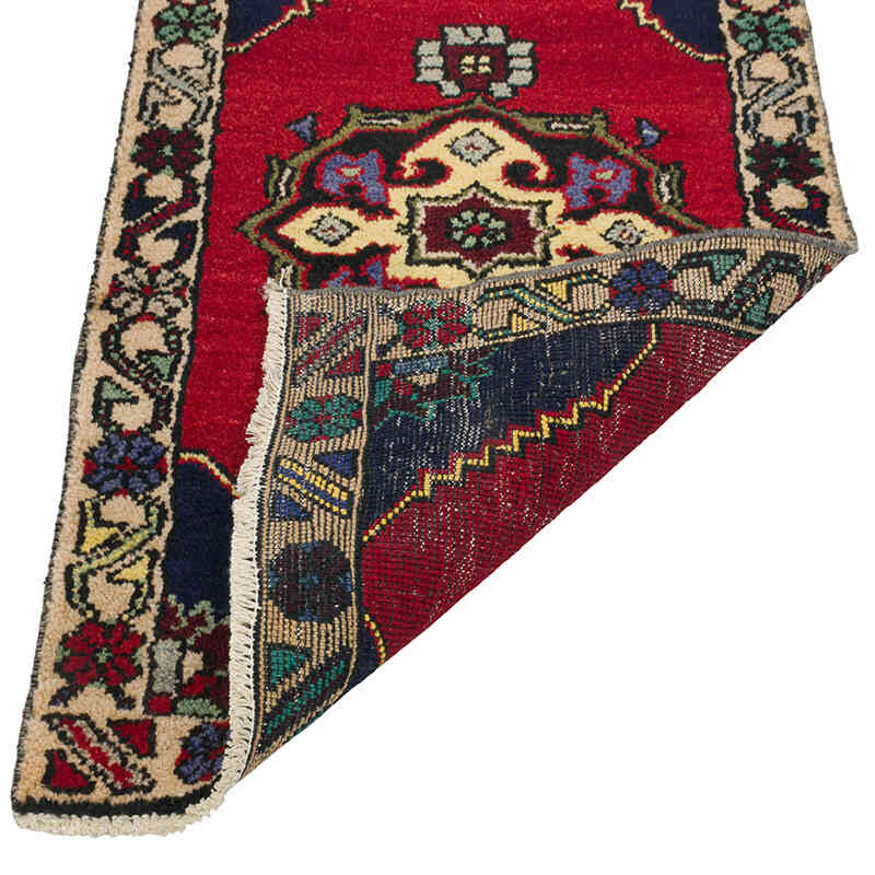 Vintage Turkish Hand-Knotted Rug - 1' 10" x 2' 11" (22" x 35") - K0079583