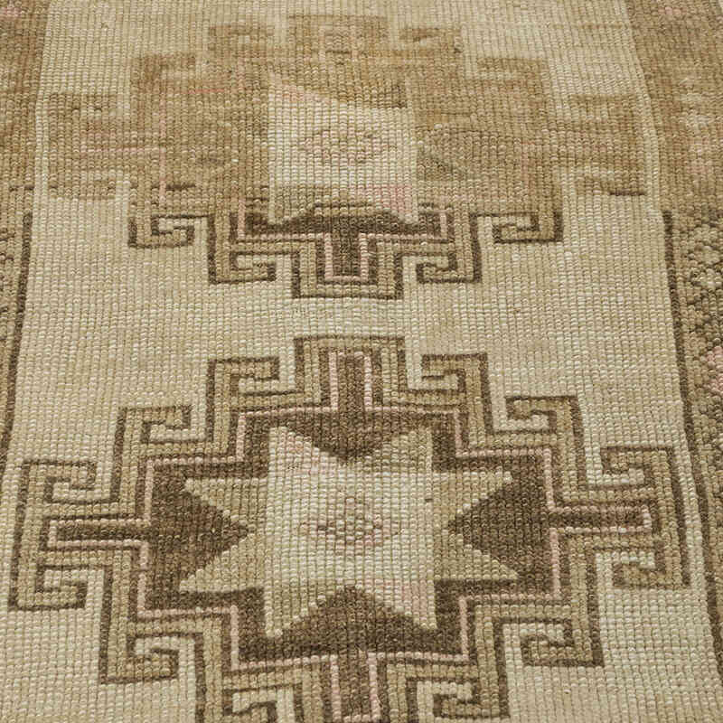 Alfombra Vintage Turca Anudada a Mano - 57 cm x 77 cm - K0079587