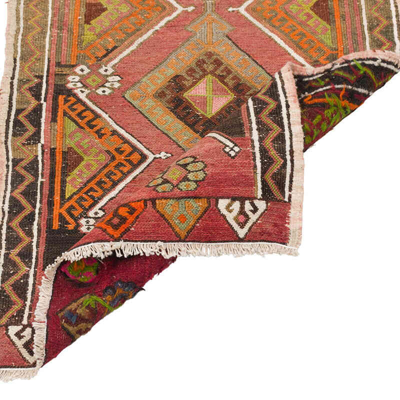 El Dokuma Vintage Halı - 52 cm x 81 cm - K0079595