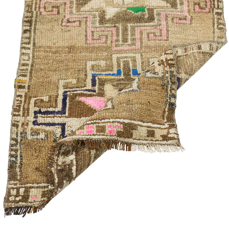Vintage Turkish Hand-Knotted Rug - 1' 11" x 2' 11" (23" x 35") - K0079625