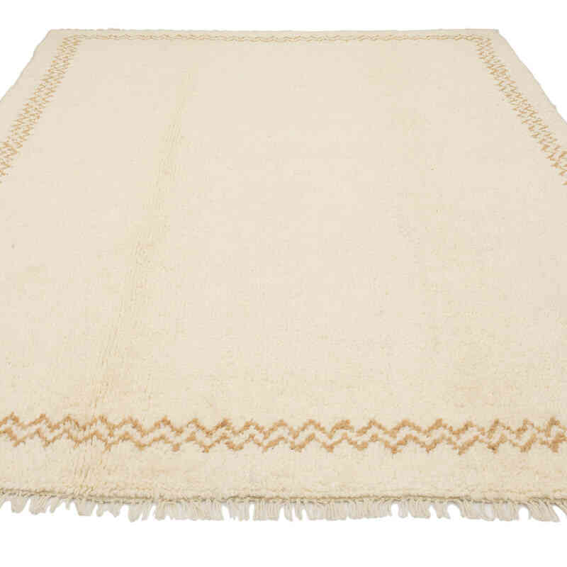 New Turkish Tulu Rug - 6' 8" x 9' 8" (80" x 116") - K0080070