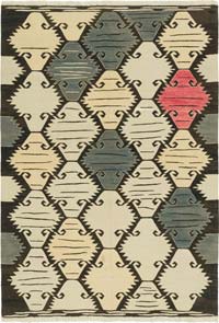 Yeni Kök Boya El Dokuma Kilim - 206 cm x 296 cm