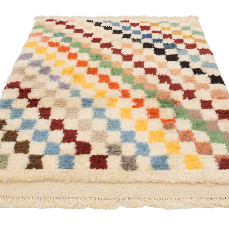 New Turkish Tulu Rug - 3' 6" x 4' 11" (42" x 59") - K0080074
