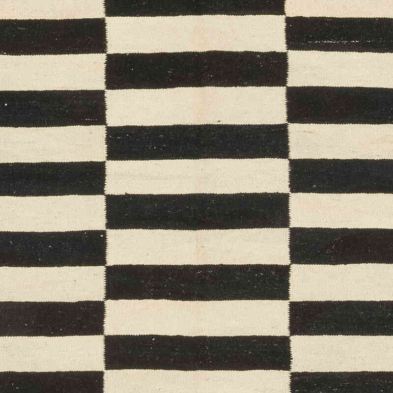 New Handwoven Turkish Kilim Runner - 5' 2" x 13' 5" (62" x 161") - K0080075