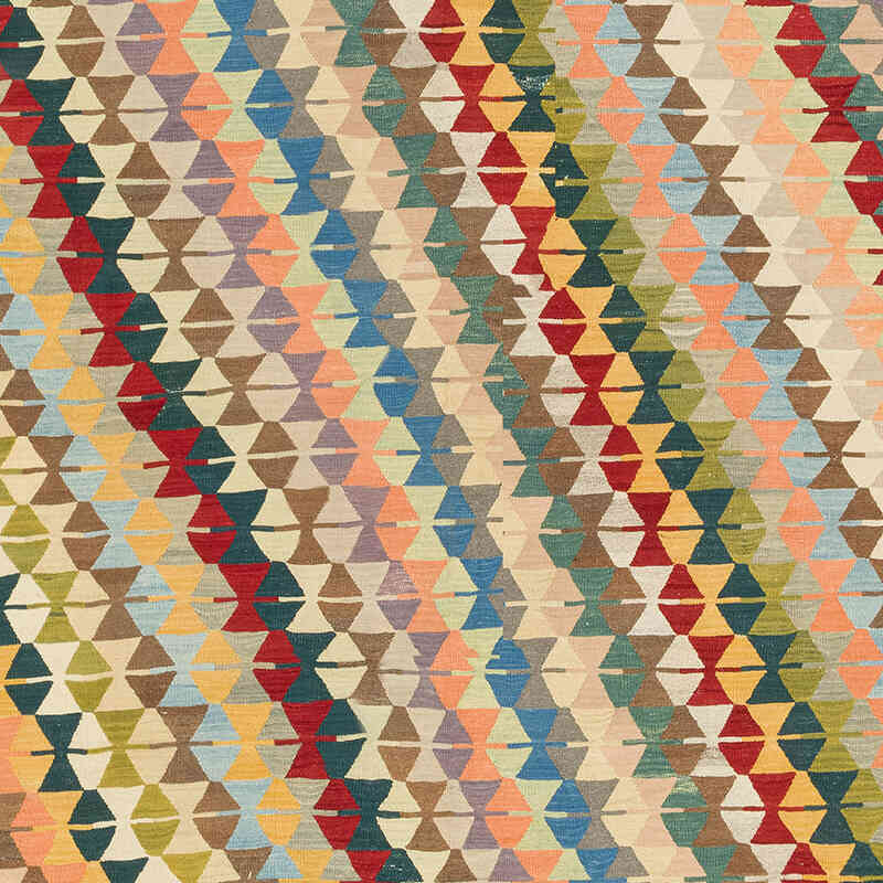 Nueva Alfombra Turca Kilim - 355 cm x 447 cm - K0080076