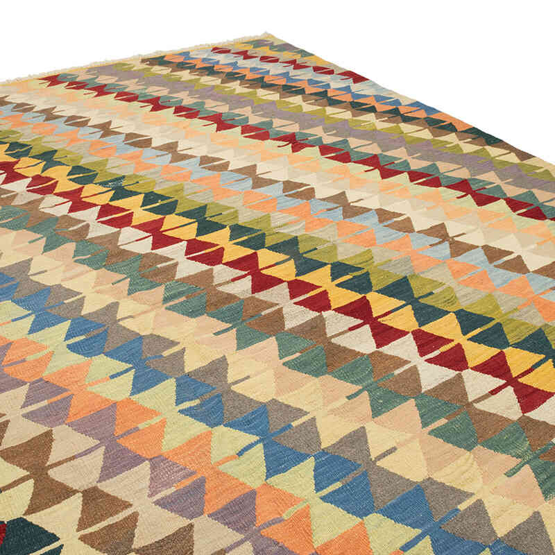 Nueva Alfombra Turca Kilim - 355 cm x 447 cm - K0080076