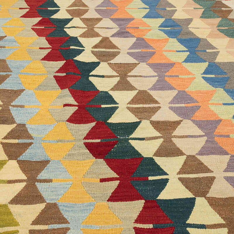 Nueva Alfombra Turca Kilim - 355 cm x 447 cm - K0080076