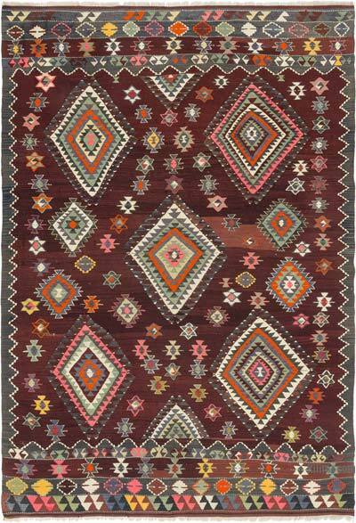 Vintage Karakecili Kilimi - 177 cm x 264 cm