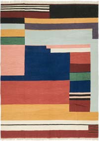 New Handwoven Turkish Kilim Rug - 8' 5" x 11' 6" (101" x 138")
