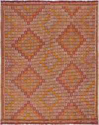 Vintage Anatolian Jijim Rug - 6' 9" x 8' 5" (81" x 101")