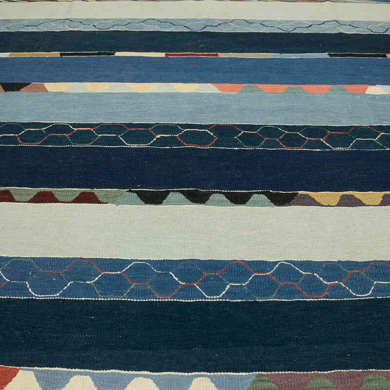 New Handwoven Turkish Kilim Rug - 8' 2" x 11' 1" (98" x 133") - K0080085