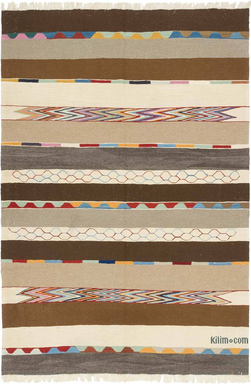 Yeni Kök Boya El Dokuma Kilim - 200 cm x 298 cm - K0080086